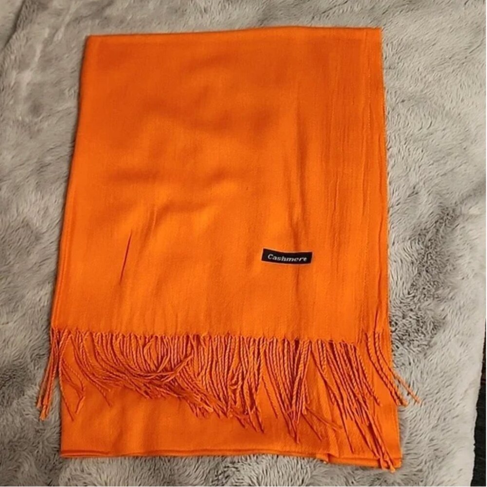 Orange Pashmina